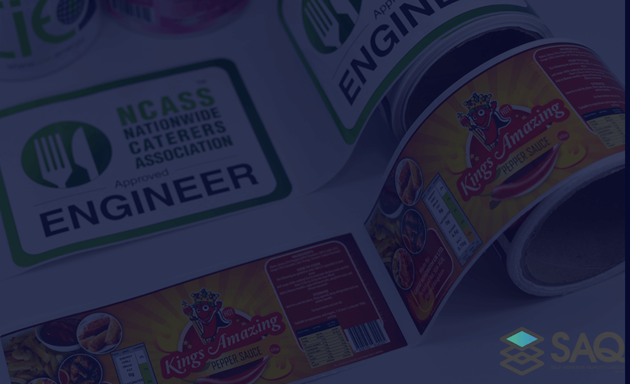 Self Adhesive Waterproof Labels Bulk Manufacturer