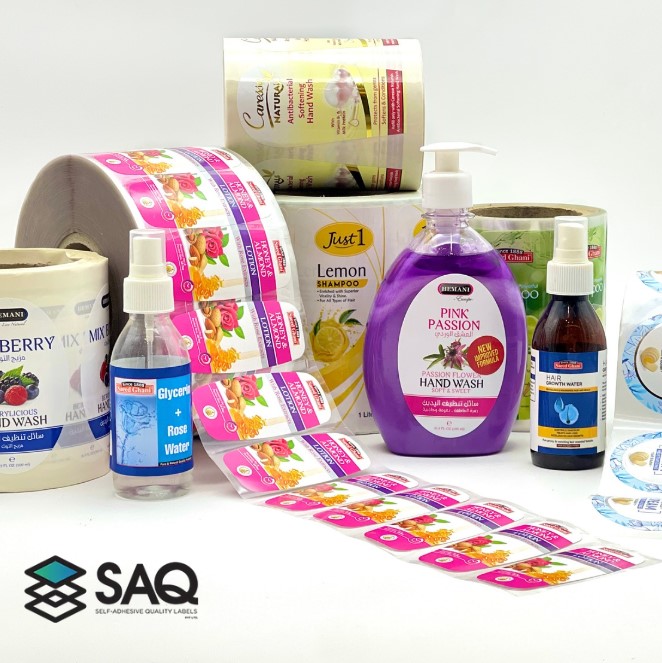 water proof self adhesive labels design manufacturing