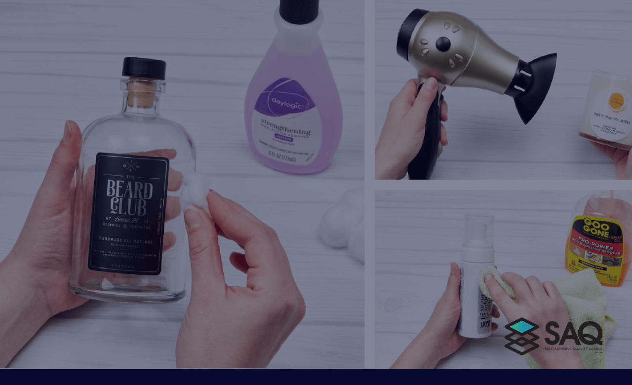 how to remove label adhesive residue