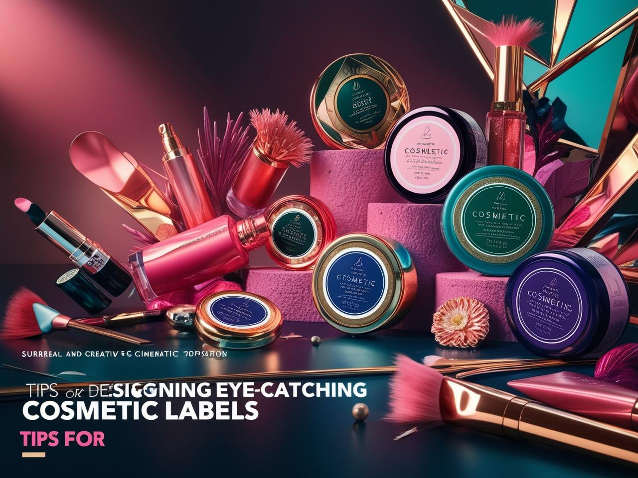 Tips for Designing Eye-Catching Cosmetic Labels