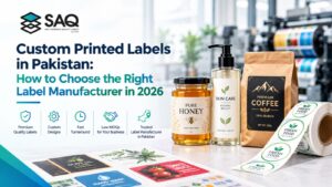 Custom Printed Labels in Pakistan